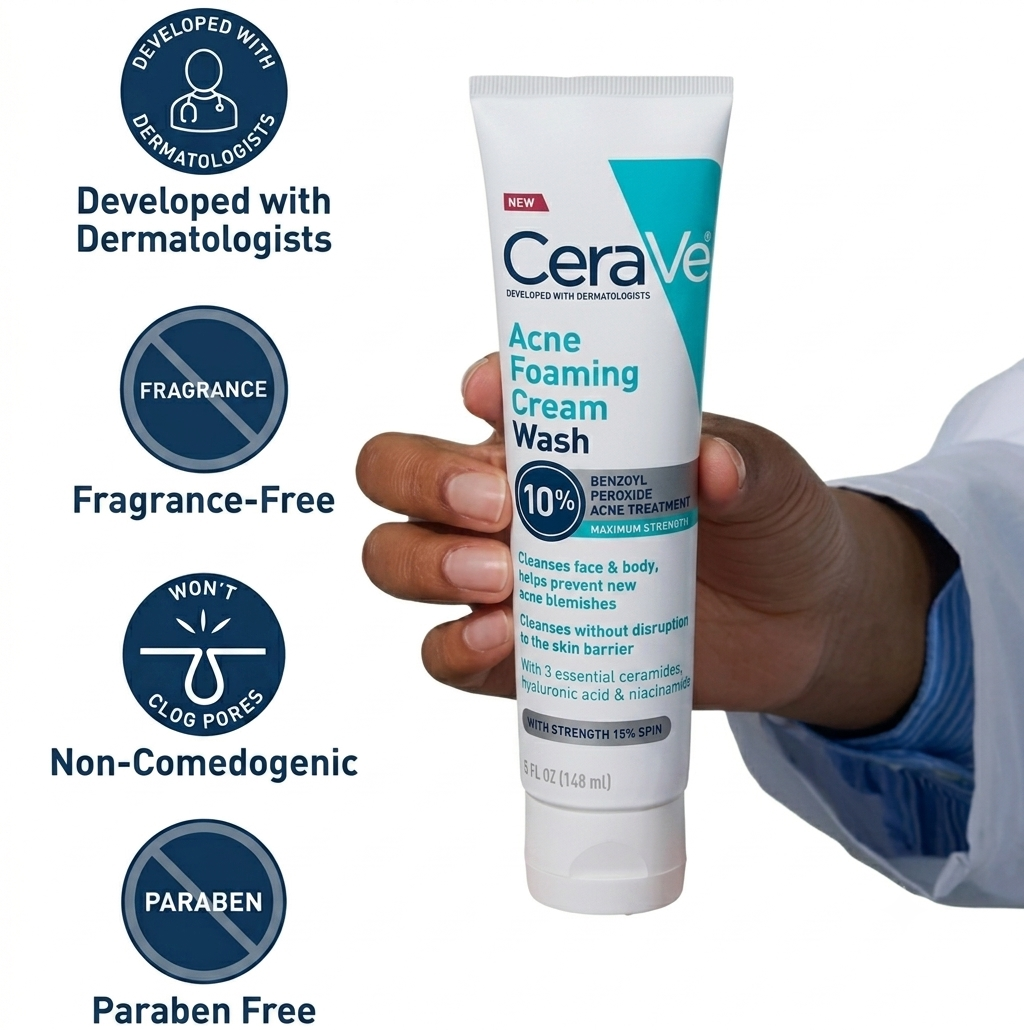 CeraVe Acne Foaming Cream