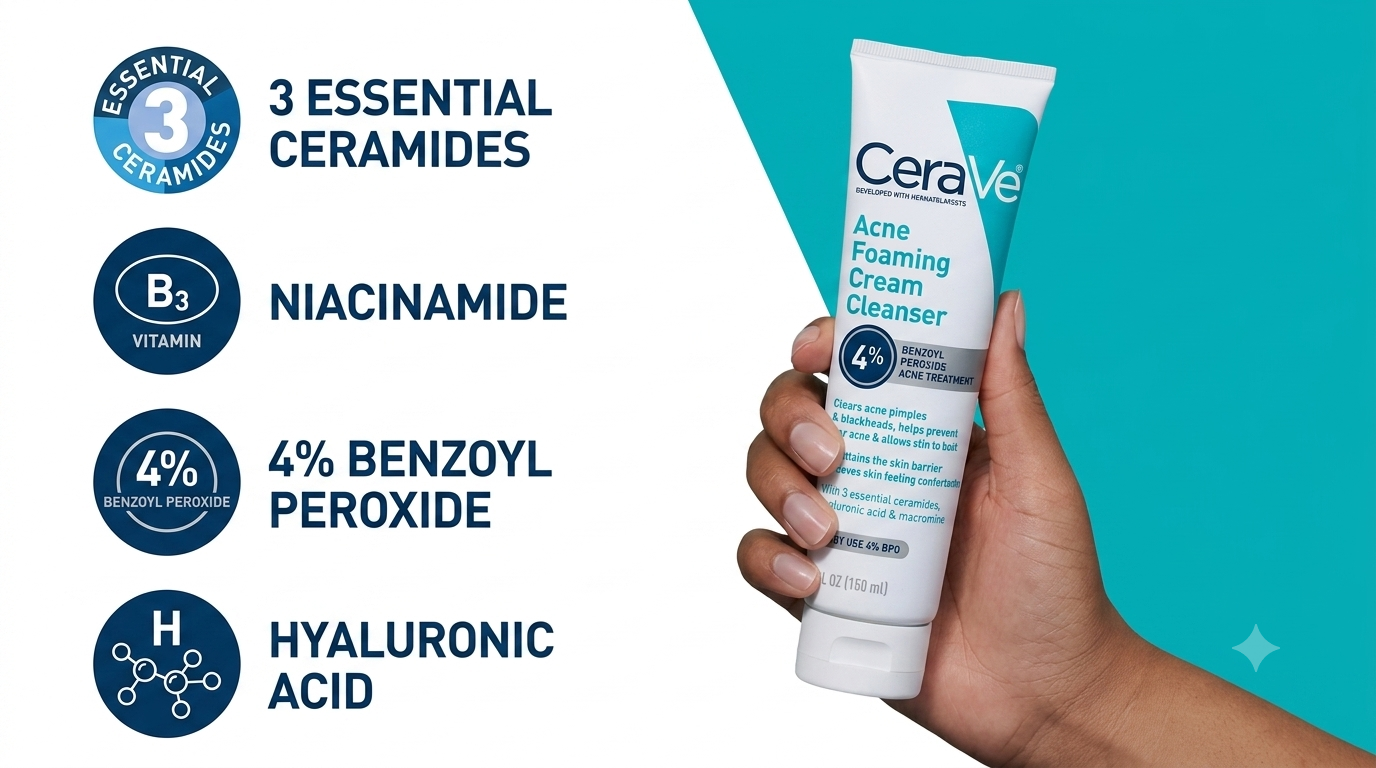 CeraVe Acne Foaming Cream