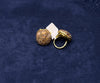 Champagne Crystal Dome Statement Ring