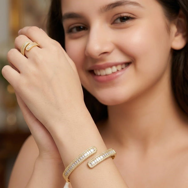 Infinity Oval Luxe Kada Set