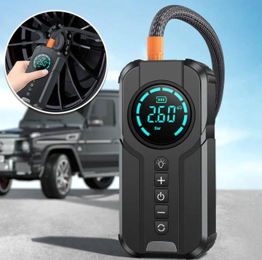 Jump Starter With Air Pump ©